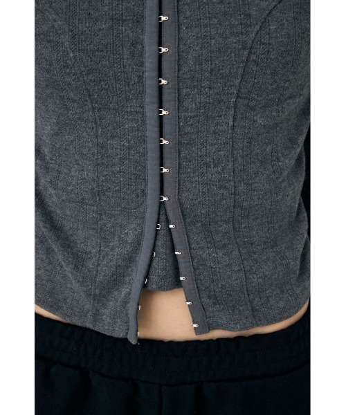 MOUSSY LAYERED 2WAY カーディガン MOUSSY | LAYERED 2WAY カーディガン (Tシャツ・カットソー(長袖
