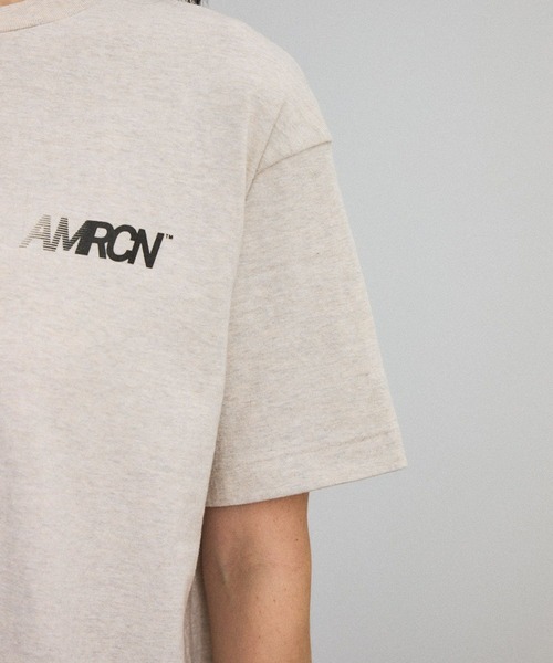 【AMERICANA/アメリカーナ】 T-SHIRT ベージュ Americana（アメリカーナ） for SALON】別注Tシャツ（Tシャツ