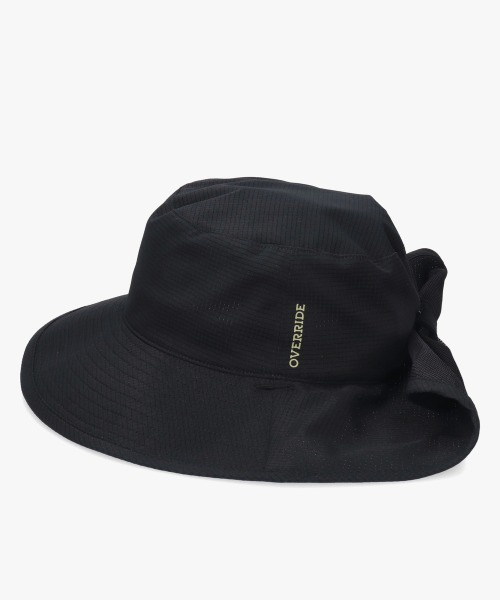 OVERRIDE（オーバーライド）の「OVERRIDE  WATER RE SNAP ROLLHAT SGP / オーバーライド（ハット・レディース・ブラック/ダークブルー/ベージュ・58cm）」の19枚目の写真