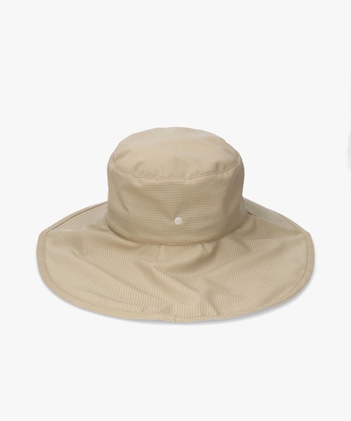 OVERRIDE（オーバーライド）の「OVERRIDE  WATER RE SNAP ROLLHAT SGP / オーバーライド（ハット・レディース・ブラック/ダークブルー/ベージュ・58cm）」の4枚目の写真