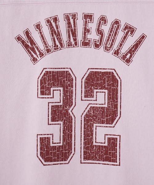 ROSE BUD(ローズバッド)の「ナンバリングエンブロイダリーT(Tシャツ/カットソー・レディース・ブラック/ホワイト/ピンク・ONE SIZE)」の6枚目の写真