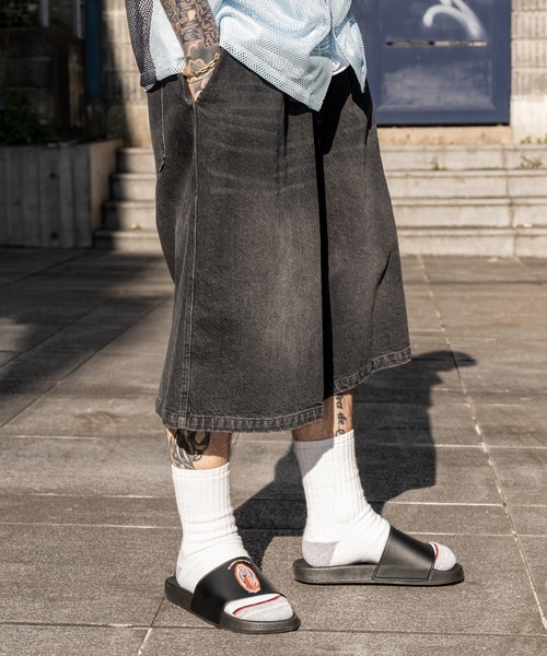 Subciety（サブサエティ）の「Denim bermuda pants（デニムパンツ・メンズ・ブラック/インディゴブルー・X-LARGE/LARGE/MEDIUM/SMALL/X-SMALL）」の17枚目の写真