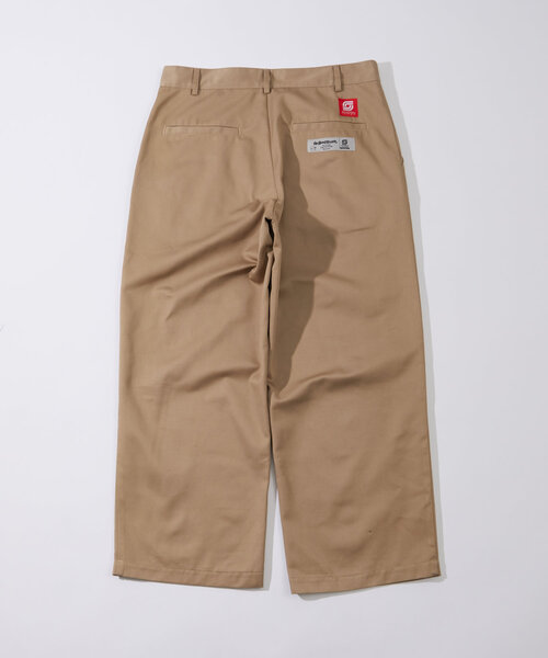 WHO'S WHO gallery（フーズフーギャラリー）の「【Sourcream/サワークリーム】ツイルスタッズパンツ 【セットアップ対応】（チノパンツ・レディース・チャコールグレー/ベージュ/ブラック・LARGE/MEDIUM）」の11枚目の写真