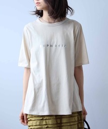 【L～5L 大きいサイズ】箔プリントTシャツ