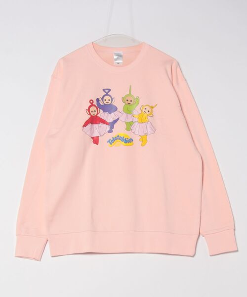Rendez-Vous(ランデヴー)の「【 Teletubbies 】 テレタビーズ クルーネックスウェット 25S2(スウェット・レディース・ピンク/パープル・X-LARGE)」の1枚目の写真