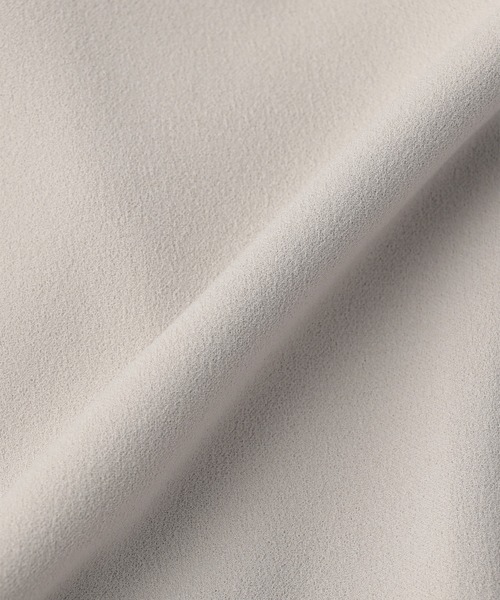 CROSS FUNCTION（クロスファンクション）の「《シワになりにくい》サマ美え ジョーゼットジョガーパンツ【CF/クロスファンクション】（その他パンツ・レディース・ブラック/ライトベージュ/ネイビー・M/L/LL）」の14枚目の写真