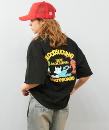 TOY MACHINE（トイ マシーン）の「【ユニセックス】TOY MACHINE/トイマシーン オーバーサイズ/バックプリントTシャツ MTMSFST16（Tシャツ/カットソー）」