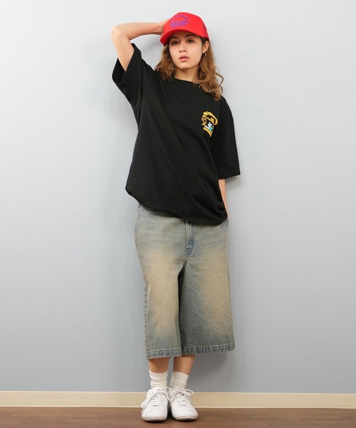 TOY MACHINE(トイ マシーン)の「【ユニセックス】TOY MACHINE/トイマシーン オーバーサイズ/バックプリントTシャツ MTMSFST16(Tシャツ/カットソー・レディース・ホワイト/イエロー/ブラック・M/L)」の11枚目の写真