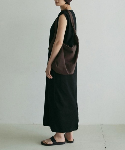 anukeアンヌーク*VelourBalloonOnepiece anuke Knot Nylon Bag 62511007（ショルダーバッグ）｜anuke