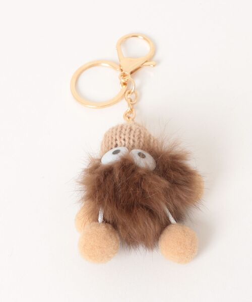 NOLITA LABORATORY（ノリータラボラトリー）の「【 NOLITA / ノリータ 】バッグチャーム 付き 軽くて便利 巾着 ショルダーバッグ サコッシュ ポシェット（ショルダーバッグ・レディース・カーキ/ブラック/ベージュ・FREE）」の5枚目の写真