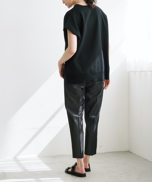 デニムライクテーパードアンクルパンツ Emma Taylor│STYLEDOOR