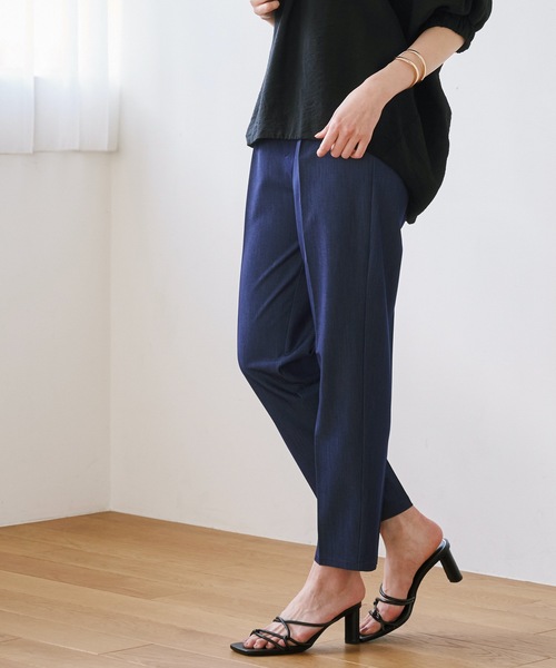 デニムライクテーパードアンクルパンツ Emma Taylor│STYLEDOOR