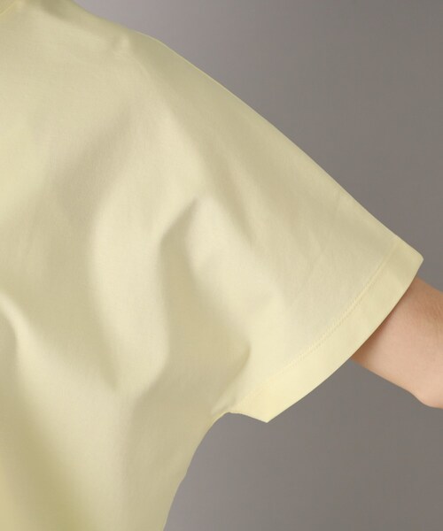 DRESSTERIOR（ドレステリア）の「【接触冷感/抗菌防臭/消臭】アイスクリアコットンドルマンT（Tシャツ/カットソー・レディース・ブラック/ライトブルー/ライトイエロー系/ホワイト・34/36/38）」の13枚目の写真