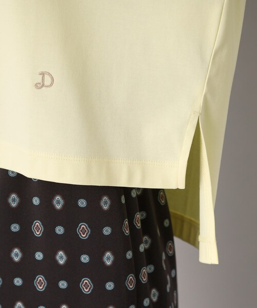 DRESSTERIOR（ドレステリア）の「【接触冷感/抗菌防臭/消臭】アイスクリアコットンドルマンT（Tシャツ/カットソー・レディース・ブラック/ライトブルー/ライトイエロー系/ホワイト・34/36/38）」の14枚目の写真