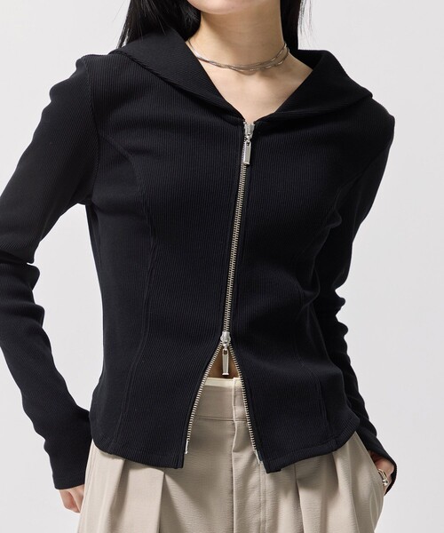 黒*川様 ユナイテッドトウキョウ　トップス　長袖 黒*川様 ユナイテッドトウキョウ トップス 長袖 MIXレースストレッチ