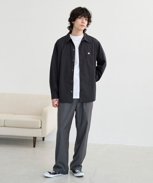coen（コーエン）の「【REDKAP/レッドキャップ】別注ロングスリーブワークシャツ（シャツ/ブラウス・メンズ・ブラック/ライトブルー・M/XL/L）」の8枚目の写真