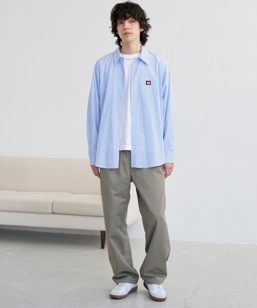 coen（コーエン）の「【REDKAP/レッドキャップ】別注ロングスリーブワークシャツ（シャツ/ブラウス・メンズ・ブラック/ライトブルー・M/XL/L）」の11枚目の写真