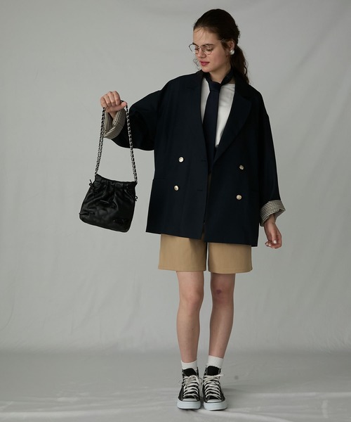 BONLECILL Marche(ボンルシールマルシェ)の「【BONLECILL Marche】メニ―リボンショルダーバッグ(ショルダーバッグ・レディース・ブラック/シルバー/レッド・FREE)」の7枚目の写真
