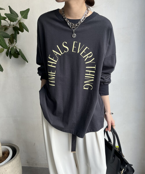 セール】メッセージ前後2WAYTシャツ（Tシャツ/カットソー
