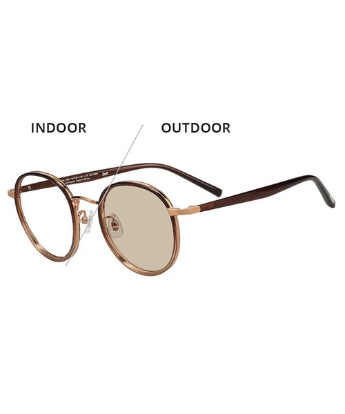 Zoff UNITED ARROWS カラーサングラス　ボストン　カーキ UNITED ARROWS サングラス Zoff｜UNITED ボストン型 サングラス
