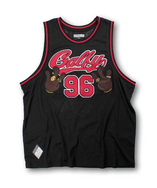 GALFY（ガルフィー）の「GALFY-ウェッサイ成金ユニフォーム（タンクトップ・メンズ・ブルー/ブラック/イエロー・L/XL）」の8枚目の写真