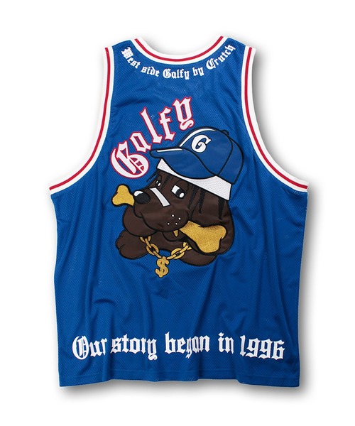 GALFY（ガルフィー）の「GALFY-ウェッサイ成金ユニフォーム（タンクトップ・メンズ・ブルー/ブラック/イエロー・L/XL）」の11枚目の写真