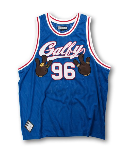 GALFY（ガルフィー）の「GALFY-ウェッサイ成金ユニフォーム（タンクトップ・メンズ・ブルー/ブラック/イエロー・L/XL）」の10枚目の写真