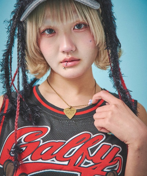 GALFY（ガルフィー）の「GALFY-ウェッサイ成金ユニフォーム（タンクトップ・メンズ・ブルー/ブラック/イエロー・L/XL）」の14枚目の写真