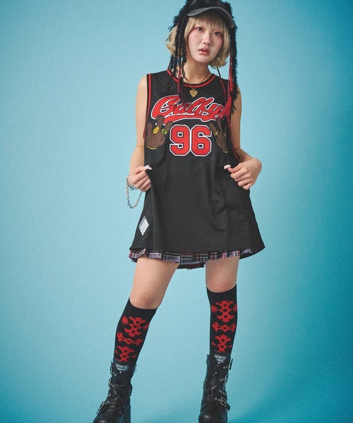 GALFY（ガルフィー）の「GALFY-ウェッサイ成金ユニフォーム（タンクトップ・メンズ・ブルー/ブラック/イエロー・L/XL）」の18枚目の写真