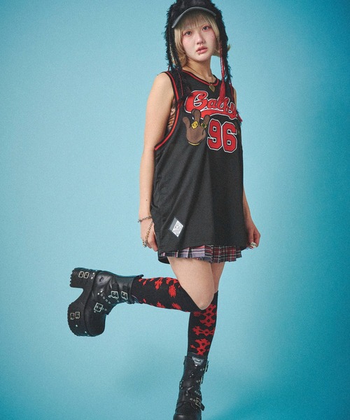 GALFY（ガルフィー）の「GALFY-ウェッサイ成金ユニフォーム（タンクトップ・メンズ・ブルー/ブラック/イエロー・L/XL）」の19枚目の写真