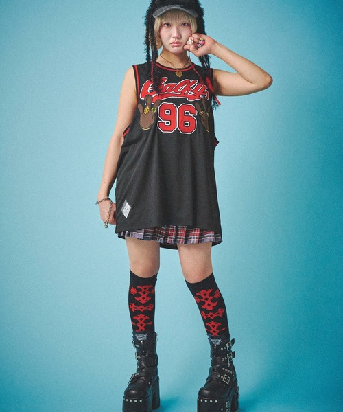 GALFY（ガルフィー）の「GALFY-ウェッサイ成金ユニフォーム（タンクトップ・メンズ・ブルー/ブラック/イエロー・L/XL）」の20枚目の写真