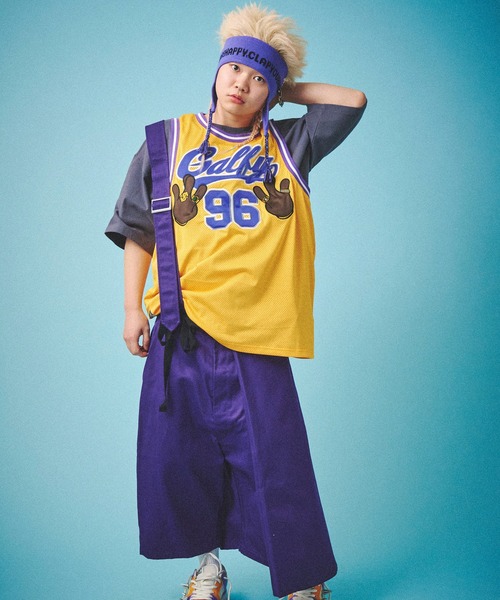 GALFY（ガルフィー）の「GALFY-ウェッサイ成金ユニフォーム（タンクトップ・メンズ・ブルー/ブラック/イエロー・L/XL）」の6枚目の写真