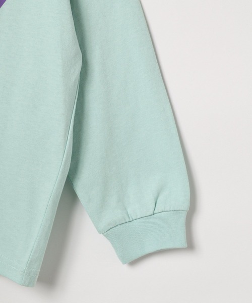 LEPSIM（レプシィム）の「【KIDS】カラーロゴロンT　327366（Tシャツ/カットソー・キッズ・オフホワイト/ライトブルー/オレンジ・120/140）」の5枚目の写真