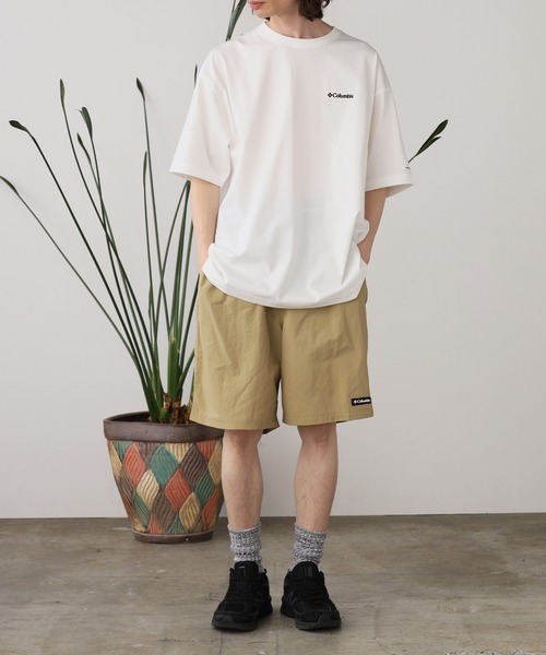 Columbia(コロンビア)の「Columbia/コロンビア スタックブルックグラフィックショートスリーブ Tシャツ(Tシャツ/カットソー・メンズ・ブラック/ホワイト・XL/L/M)」の14枚目の写真