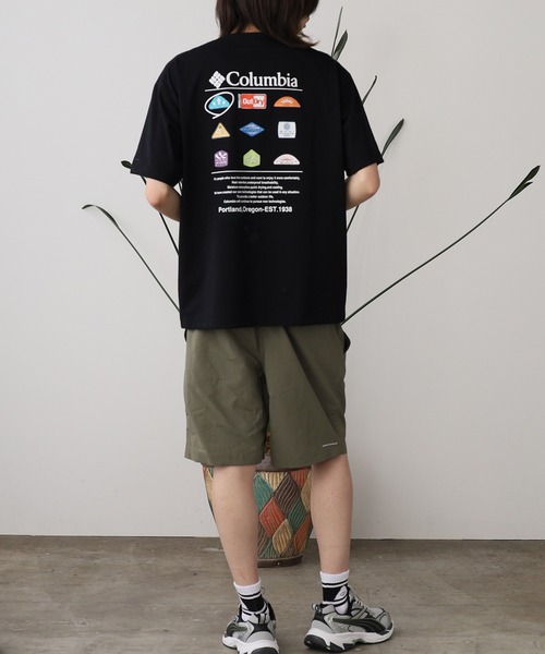 Columbia(コロンビア)の「Columbia/コロンビア スタックブルックグラフィックショートスリーブ Tシャツ(Tシャツ/カットソー・メンズ・ブラック/ホワイト・XL/L/M)」の18枚目の写真