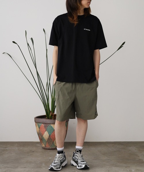 Columbia(コロンビア)の「Columbia/コロンビア スタックブルックグラフィックショートスリーブ Tシャツ(Tシャツ/カットソー・メンズ・ブラック/ホワイト・XL/L/M)」の19枚目の写真