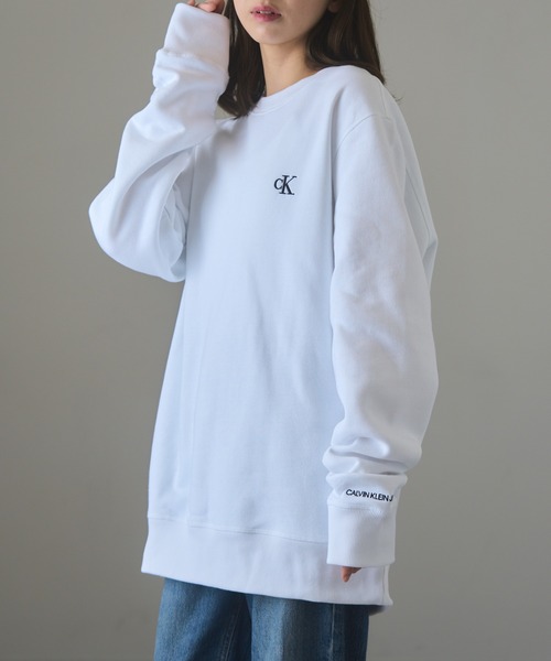 セール】【Calvin Klein】CREW クルーネックスウェット