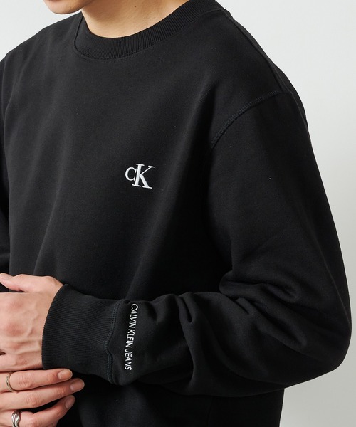 セール】【Calvin Klein】CREW クルーネックスウェット