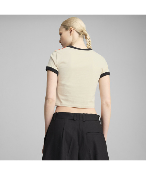 PUMA(プーマ)の「PUMA プーマ ウィメンズ イコール ラブ コンフェデレーション グラフィック(Tシャツ/カットソー・レディース・オフホワイト/レッド系その他2・SMALL/MEDIUM/X-SMALL/LARGE)」の7枚目の写真