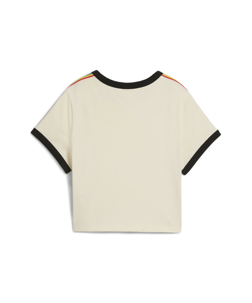 PUMA(プーマ)の「PUMA プーマ ウィメンズ イコール ラブ コンフェデレーション グラフィック(Tシャツ/カットソー・レディース・オフホワイト/レッド系その他2・SMALL/MEDIUM/X-SMALL/LARGE)」の10枚目の写真