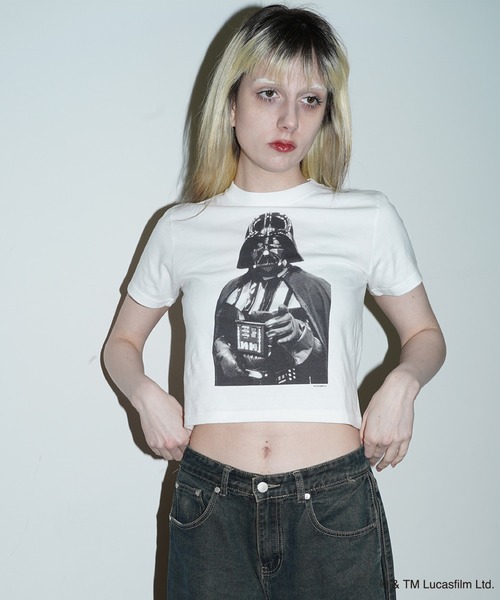スターウォーズT MAISONSPECIAL STAR WARS T-Shirt UNISEX》【MOVIE SERIES】「STAR WARS」Prime-Over Crew Neck T
