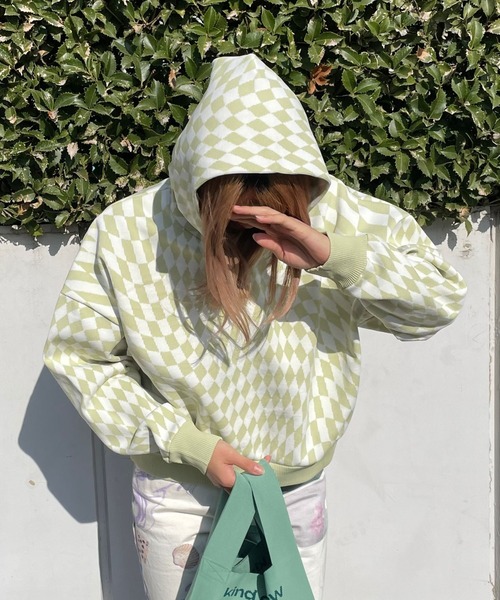 Siblings(シブリングス)の「Hoodie(パーカー・レディース・ライトグリーン/グリーン/ネイビー・LARGE/SMALL)」の7枚目の写真