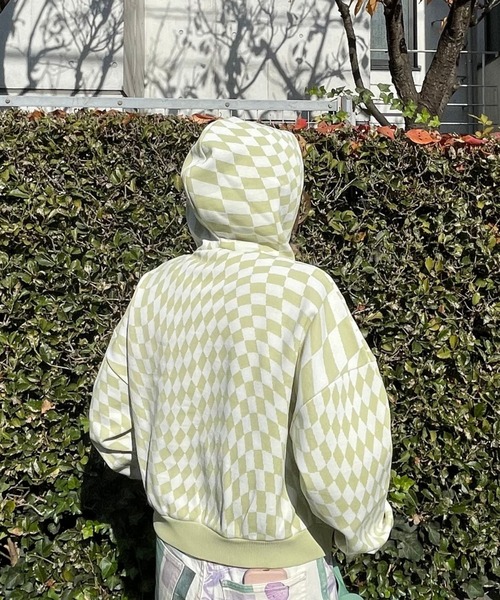 Siblings(シブリングス)の「Hoodie(パーカー・レディース・ライトグリーン/グリーン/ネイビー・LARGE/SMALL)」の5枚目の写真