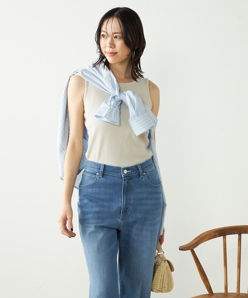 a.v.v（アーヴェヴェ）の「【2WAY】ベーシックタンクトップ（タンク