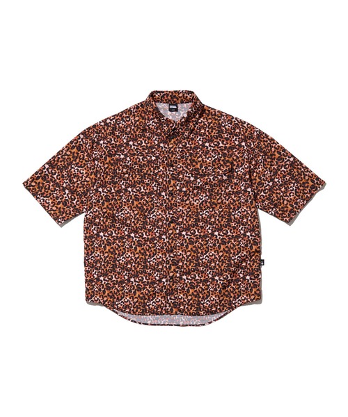 FIRST DOWN（ファーストダウン）の「タスランナイロン ベンチレーション シャツ（シャツ/ブラウス・メンズ・ミント/レオパード/ブラック・L/XL/M）」の10枚目の写真