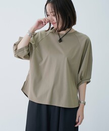 スムースラグラン半袖プルオーバー