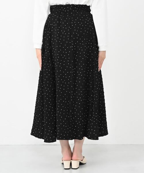 COHINA（コヒナ）の「エンボスドットサイドティアードスカート 【低身長・小柄女性】（スカート・レディース・ブラック/ホワイト・S-Regular/XS-Regular/S-Short/XS-Short）」の20枚目の写真