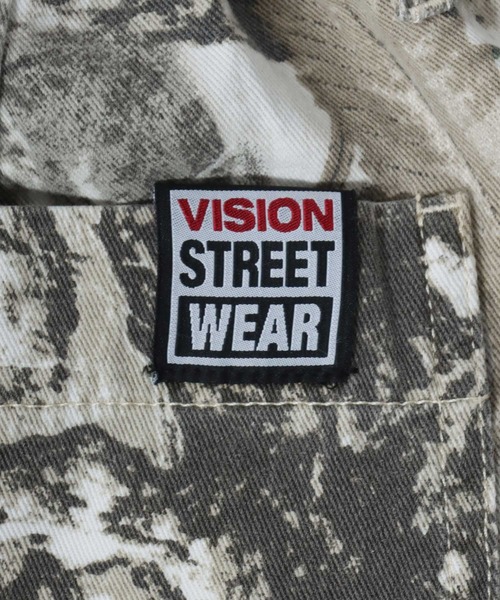 VISION STREET WEAR(ヴィジョンストリートウェア)の「VISION STREET WEAR デニム・ツリーカモフラ柄ダブルニーハーフパンツ/ジョーツ/ショートパンツ メンズ レディース ユニセックス(デニムパンツ・メンズ・インディゴブルー/カモフラージュ/ブラック・M/L/LL)」の17枚目の写真