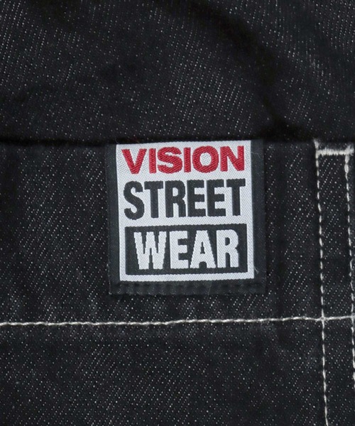 VISION STREET WEAR(ヴィジョンストリートウェア)の「VISION STREET WEAR デニム・ツリーカモフラ柄ダブルニーハーフパンツ/ジョーツ/ショートパンツ メンズ レディース ユニセックス(デニムパンツ・メンズ・インディゴブルー/カモフラージュ/ブラック・M/L/LL)」の11枚目の写真