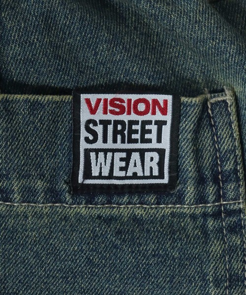 VISION STREET WEAR(ヴィジョンストリートウェア)の「VISION STREET WEAR デニム・ツリーカモフラ柄ダブルニーハーフパンツ/ジョーツ/ショートパンツ メンズ レディース ユニセックス(デニムパンツ・メンズ・インディゴブルー/カモフラージュ/ブラック・M/L/LL)」の14枚目の写真